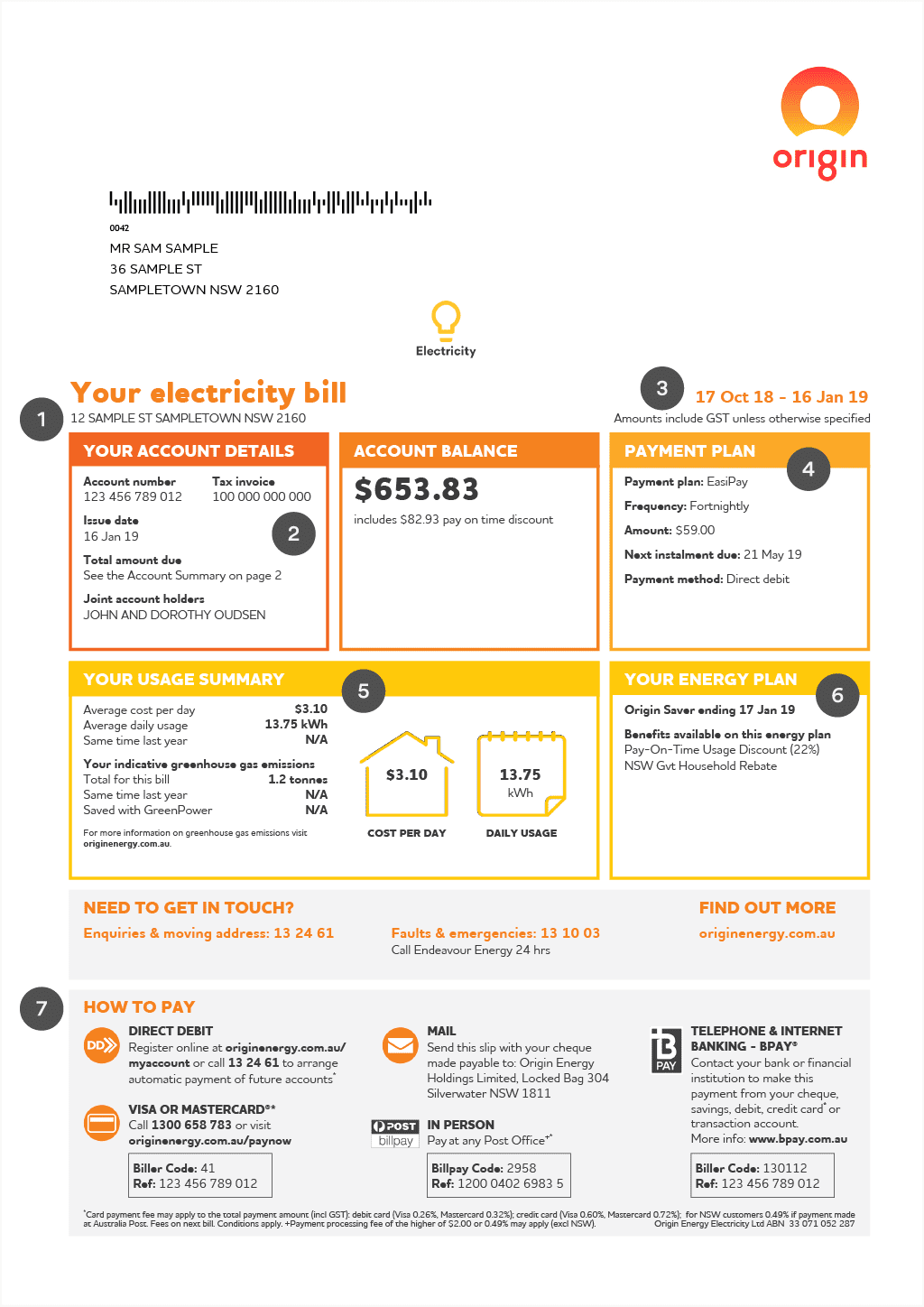 Page 1 of NSW bill